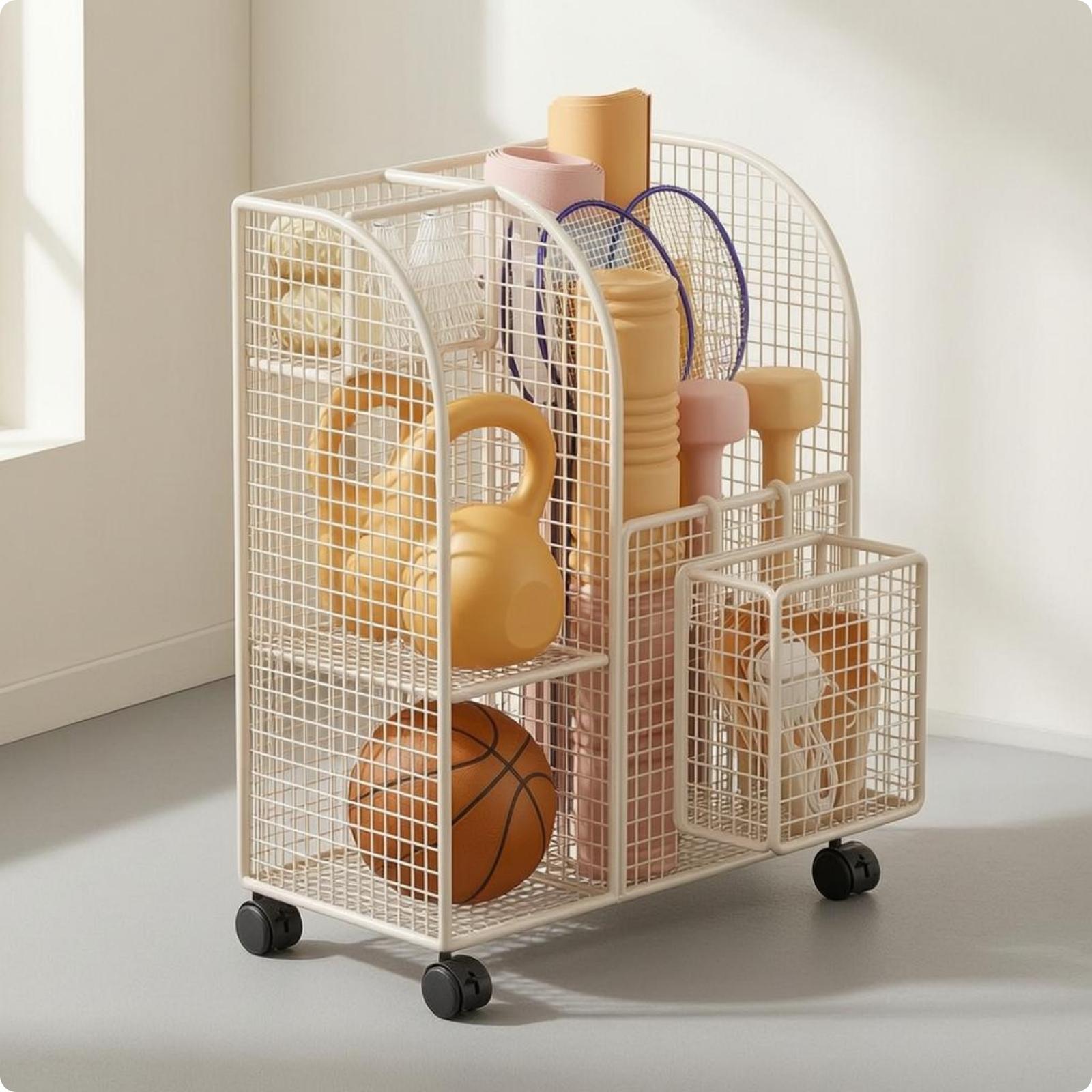 Compact Iron Wire Rack for Exe - đánh giá và giá Yoga Mat