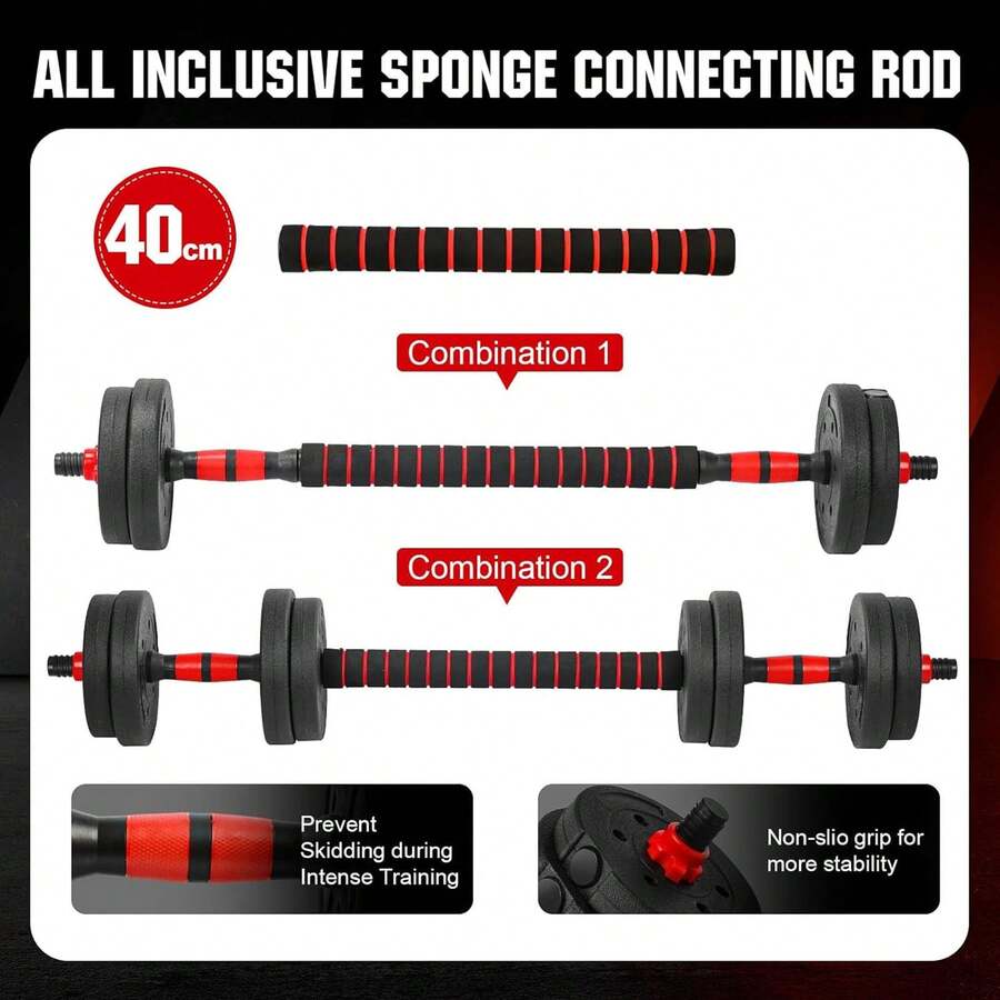 22lbs Free Weight Set With Con - đánh giá và giá Dumbbell Set