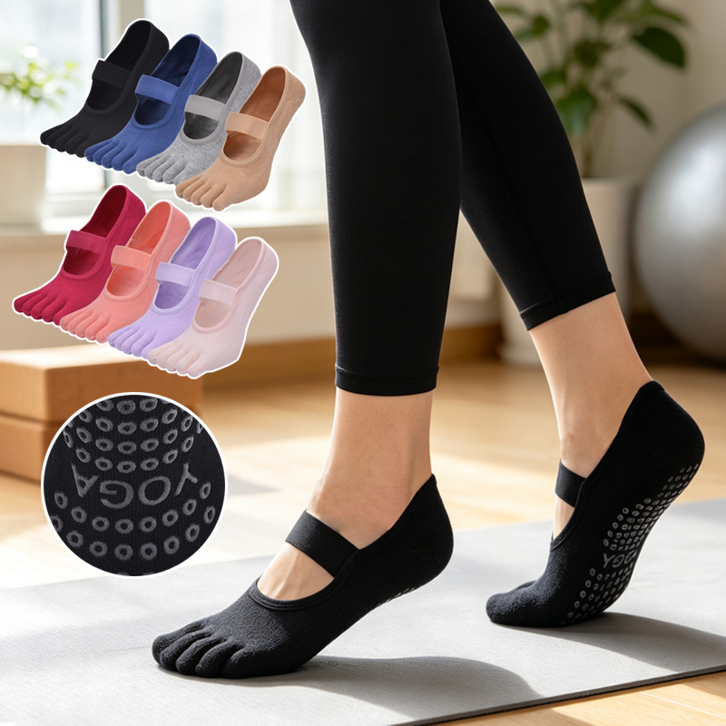 Ladies Five Toe Anti Slip Pila - đánh giá và giá Yoga Mat