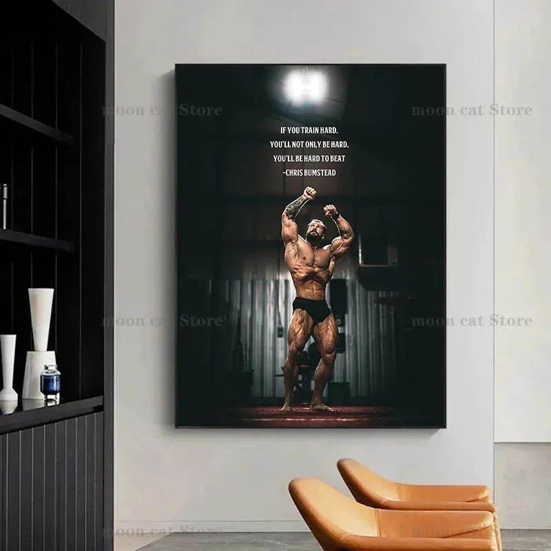 Canvas Painting Chris Bumstead - đánh giá và giá Sports Equipment Poster