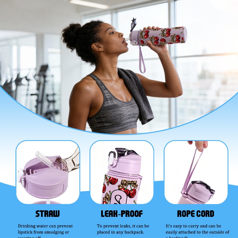 Personalized 25oz Large Cherry - đánh giá và giá Sports Water Bottle Insulated