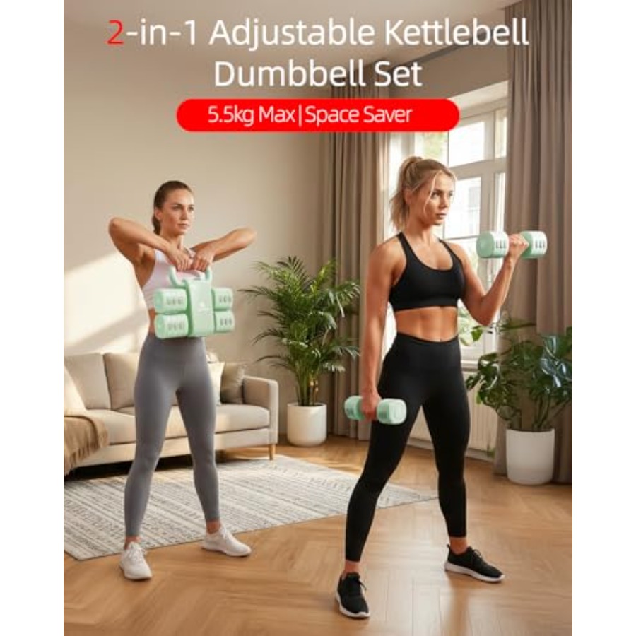 Home gym dumbbell set: 4-in-1  - đánh giá và giá Dumbbell Set