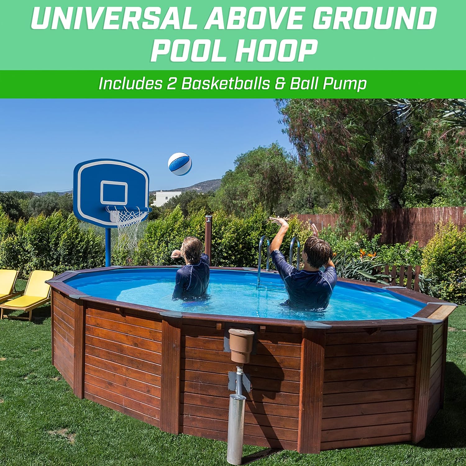 Above Ground Pool Basketball H - đánh giá và giá Basketball Hoop