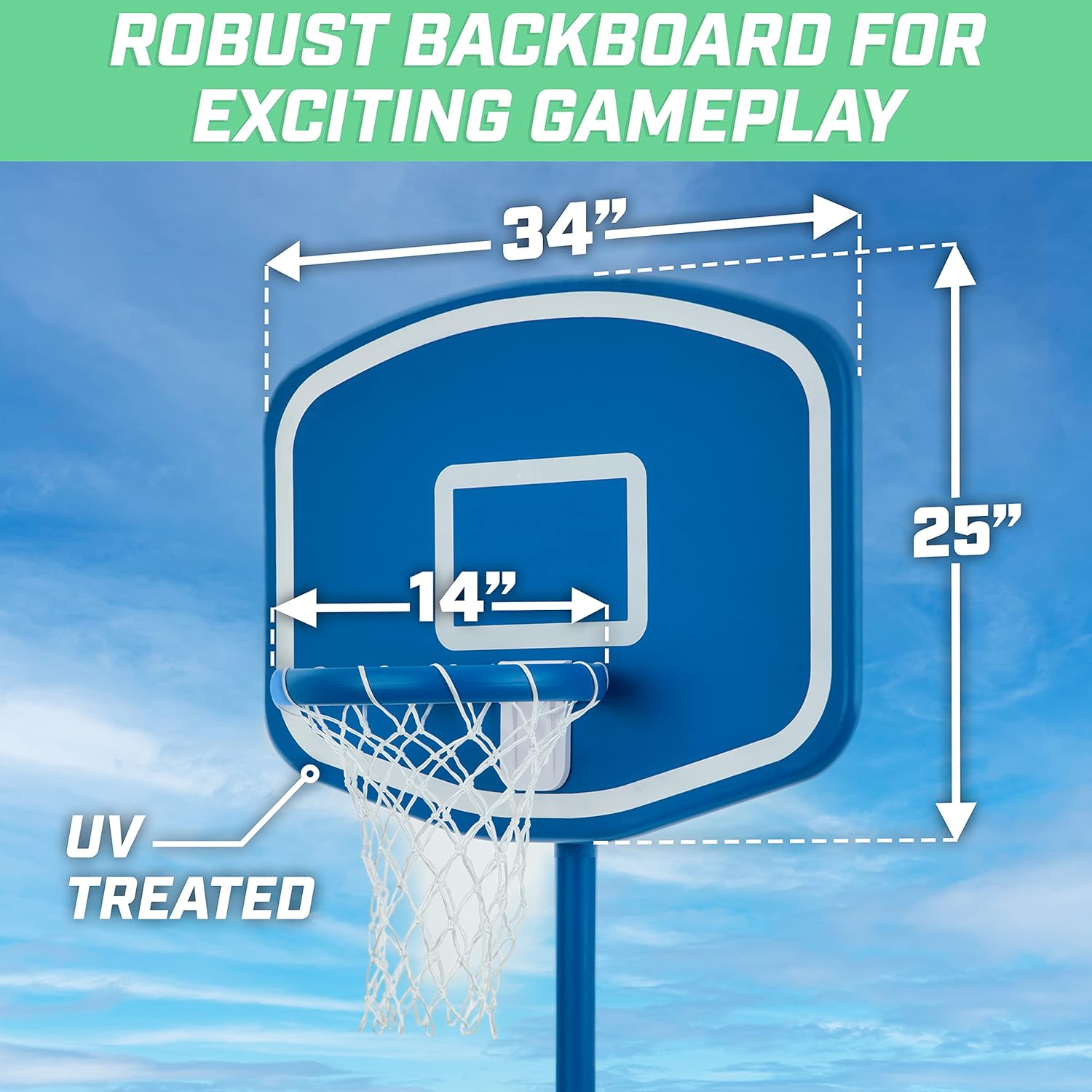 Above Ground Pool Basketball H - đánh giá và giá Basketball Hoop