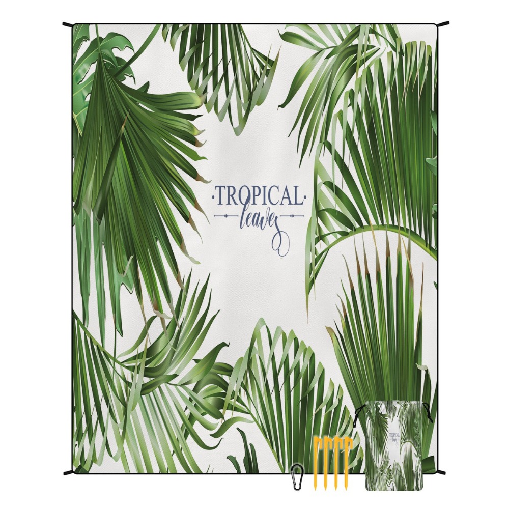 Palm Tree Beach Towel 71x86.6i - đánh giá và giá Yoga Mat